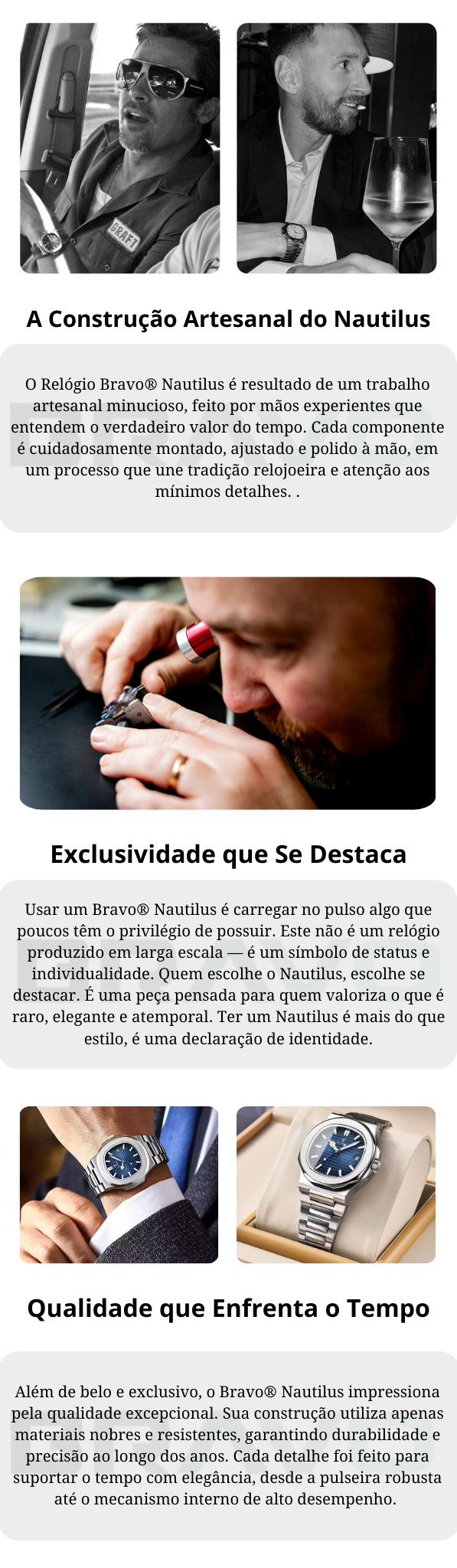 Relógio Nautilus